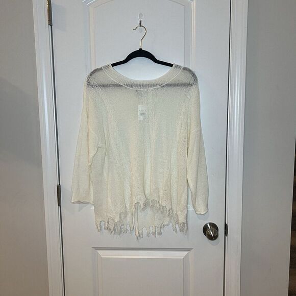 Cato Women’s Top Large Coastal Boxy - Picture 1 of 5